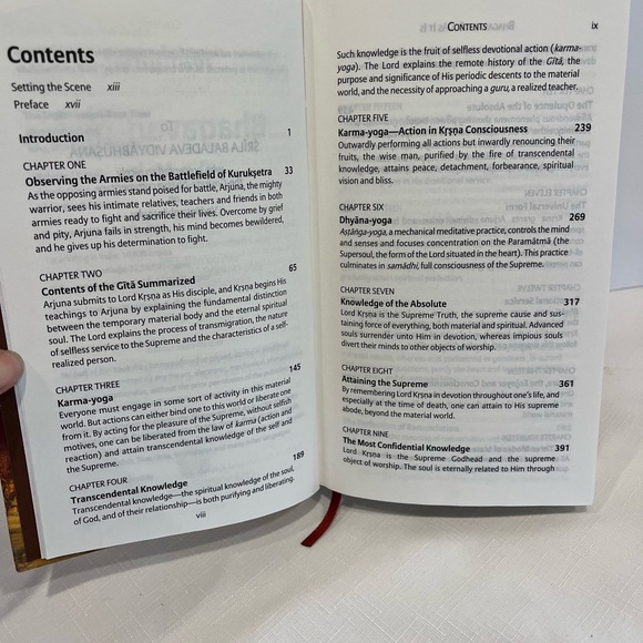 Bhagavad Gita As It Is Book - Picture 5 of 10